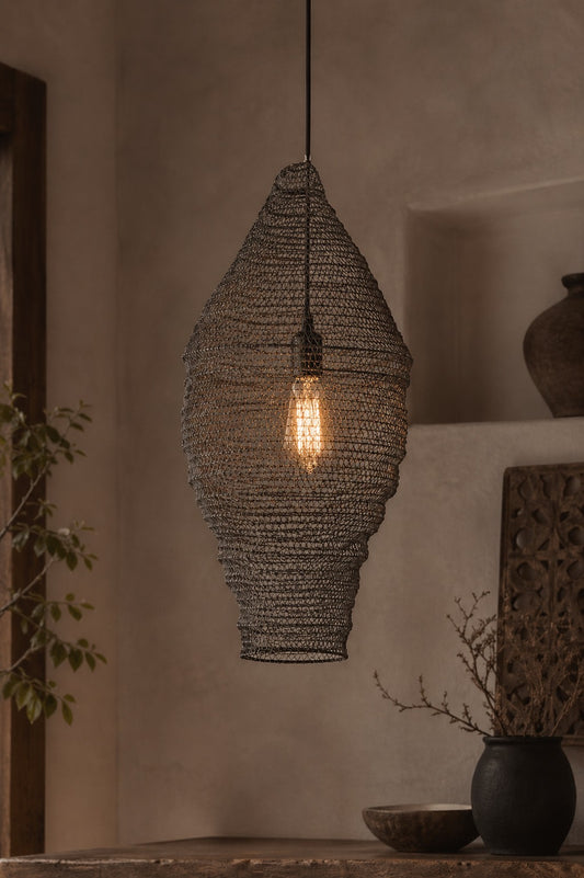 Aruva Woven Pendant Lamp