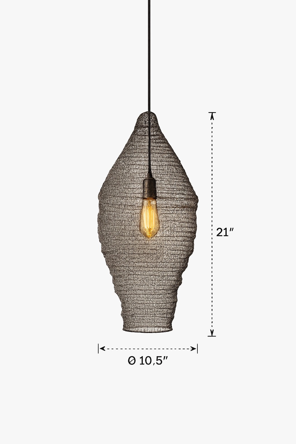 Aruva Woven Pendant Lamp
